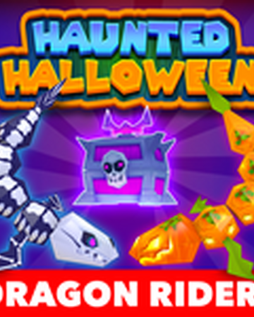 Haunted Halloween Dragon Riders Roblox Wiki Fandom - roblox ghost dragon