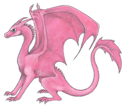 Ally Saurus in her original dragon form