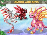 Glitter and Gifts Dragon Tales Event