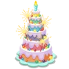Six Tier Cake