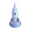 Silver Rocketship