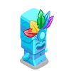 Turquoise Tiki
