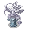 Cupid Dragon Statue