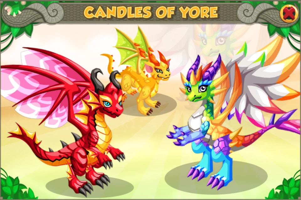 Candles of Yore Dragon Tales Event Dragon Story Wiki Fandom