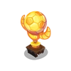 Gold Soccer Trophy