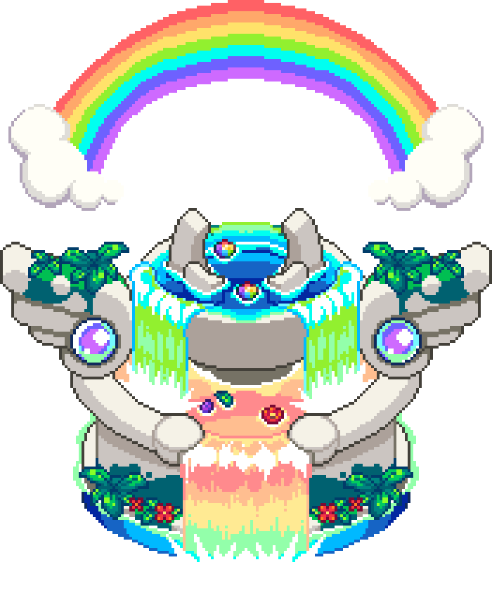 Rainbow Garden (Village) Dragon Village Collection Wiki Fandom