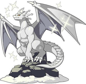 White Gold Dragon | Dragon Village Collection Wiki | Fandom