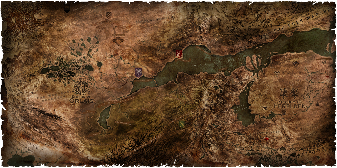 Maps  Dragon Age Inquisition Wiki