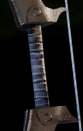 Balanced Longbow Grip Image