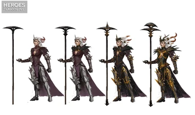 Concept Art von Heroes of Dragon Age