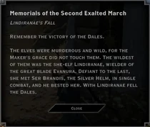 Lindiranae's Fall Landmark Text