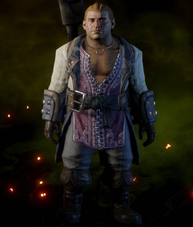 Varric in the armor