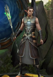 A Dalish Mage in Heroes of Dragon Age