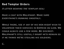Red Templar Orders