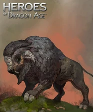 Ein Bisent in Heroes of Dragon Age