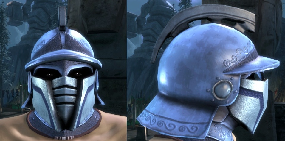 Heavy Infantry Helmet is a massive helmet in Dragon Age: Origins. 