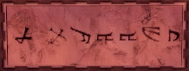 Runes written in ancient Dwarven.