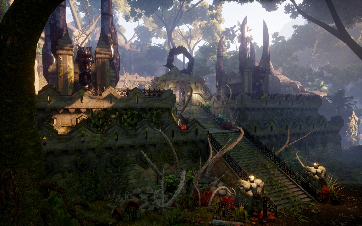 Landmarks in Frostback Basin Dragon Age Wiki Fandom
