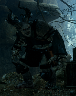 Ein Oger-Alpha in Dragon Age: Inquisition