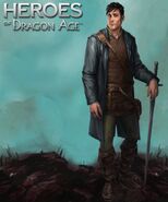 Artwork of Marius in Heroes of Dragon Age