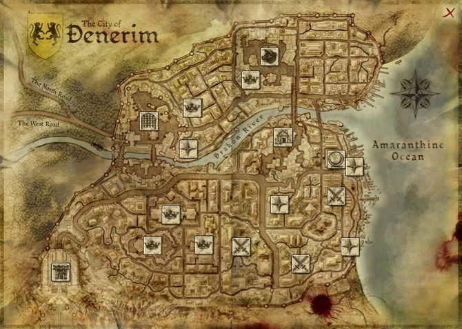 Map - Denerim