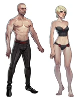 Люди концепт.jpg (464 КБ) Концепт-арт людей в Dragon Age II