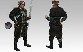 Concept art for Dragon Age II