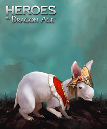 Artwork of the Nug King in Heroes of Dragon Age