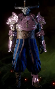 Der Eiserne Bulle in der Rüstung