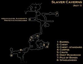 DA2 Map - Slaver Caverns (Act 1 - Wayward Son)