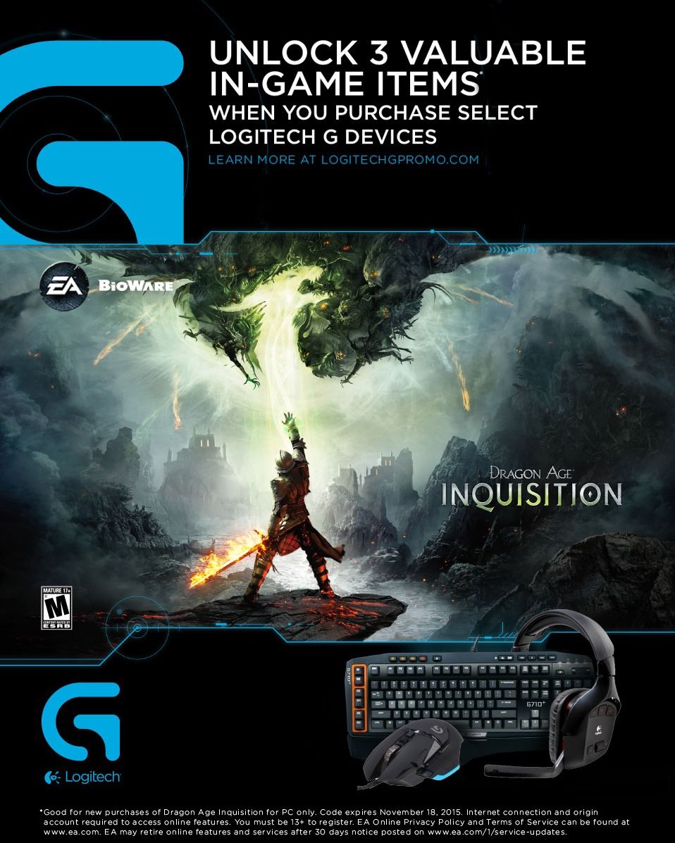 NewEgg Logitech Promotional DLC Dragon Age Wiki Fandom