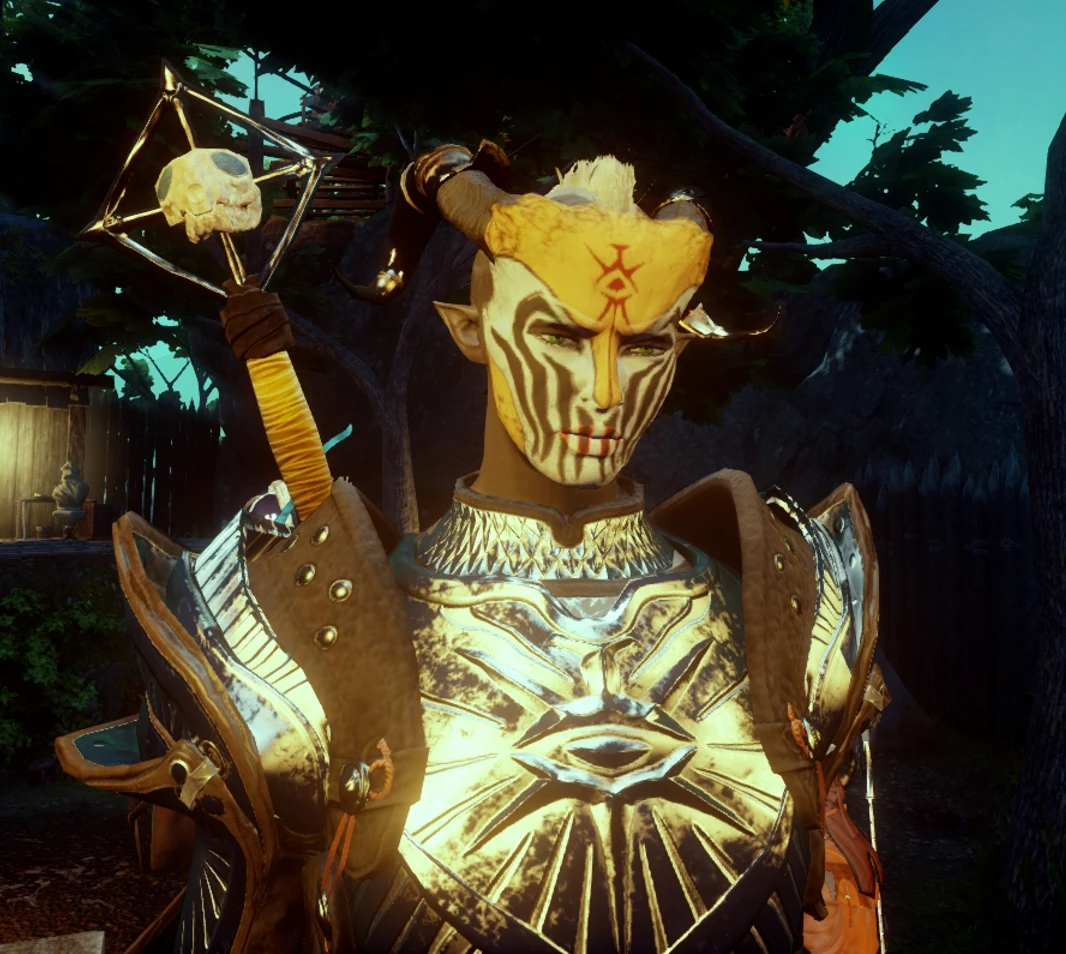 Dragon Age Inquisition Qunari Helmet