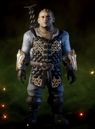 Varric in the armor
