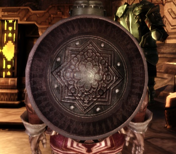 Dwarven Large Round Shield