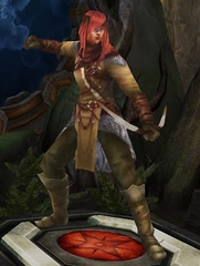 Un explorador chasind en Heroes of Dragon Age
