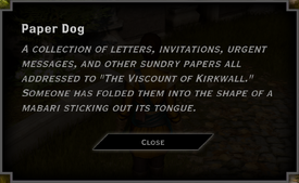 Paper Dog