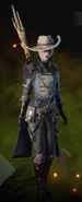 Obsidian, Darkened Samite, Samite, Great Bear Leather