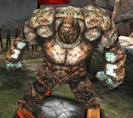 Stone golem in Heroes of Dragon Age