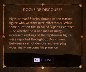 Dockside Discourse