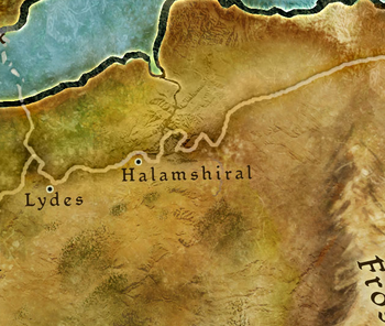 Halamshiral map