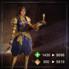 Promotional image of Josephine in Heroes of Dragon Age