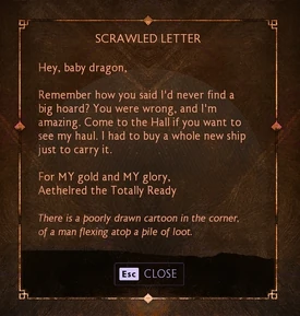 Note: Scrawled Letter (Storage Room) | Dragon Age Wiki | Fandom