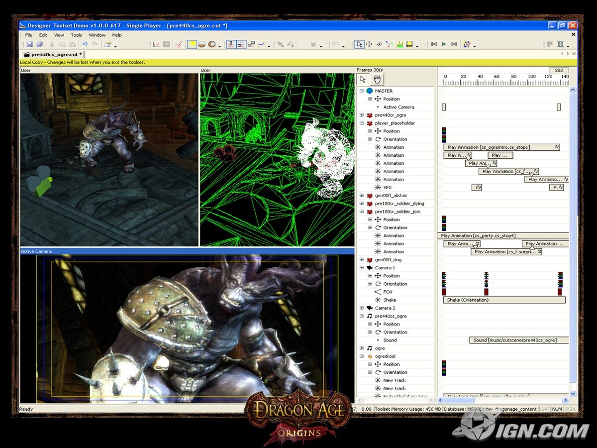 Dragon Age: Origins, Software