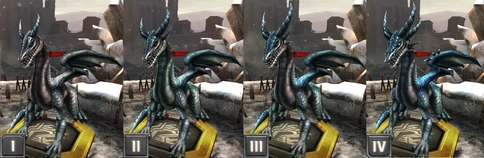 A Wintersend Dragon in Heroes of Dragon Age