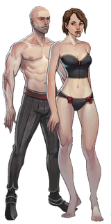 Konzeptzeichnung aus Dragon Age II