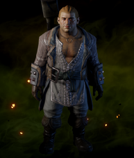 Varric in the armor