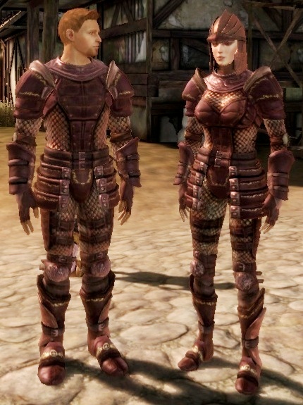 Chainmail armor set) - комплект средней брони в игре "Dragon Age: Нача...