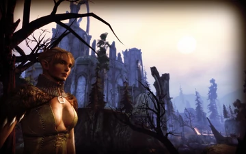 Velanna im Epilog von Dragon Age: Origins - Awakening