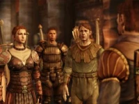 Golefalois attaquée: Le village de Golefalois était en proie, la nuit, à des attaques de créatures étranges en nombre important qui déferlaient du château.