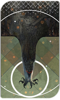 Tarot Card Depicting Kirkwall's City Map